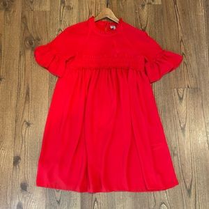 ASOS red mini dress
